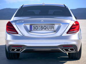 Mercedes-Benz S63 AMG 2018 3D Model