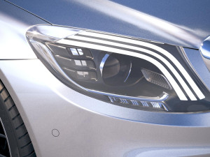 Mercedes-Benz S63 AMG 2018 3D Model