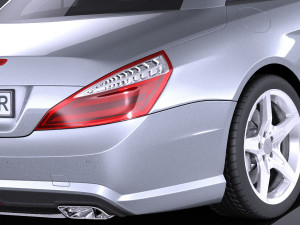 Mercedes-Benz SL 2015 vray 3D मॉडल