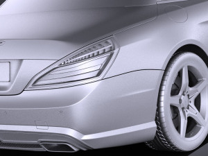 Mercedes-Benz SL 2015 vray 3D मॉडल