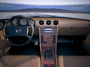 Mercedes-Benz SL USA R107 1981 3D 模型