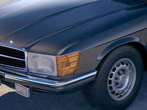 Mercedes-Benz SLC C107 1981 3D Model