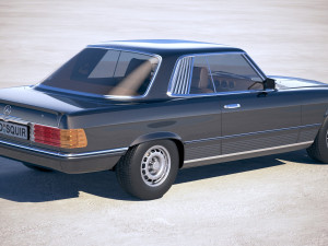 Mercedes-Benz SLC C107 1981 3D Model