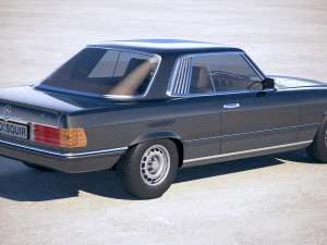 Mercedes-Benz SLC C107 1981 3D Model