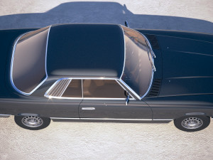 Mercedes-Benz SLC C107 1981 3D Model