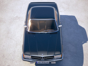 Mercedes-Benz SLC C107 1981 3D Model