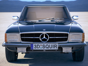 Mercedes-Benz SLC C107 1981 3D Model