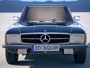 Mercedes-Benz SLC C107 1981 3D Model