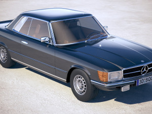 Mercedes-Benz SLC C107 1981 3D Model