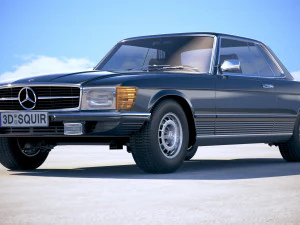Mercedes-Benz SLC C107 1981 3D Model