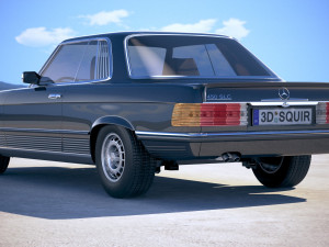 Mercedes-Benz SLC C107 1981 3D Model