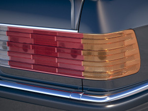 Mercedes-Benz SLC C107 1981 3D Model