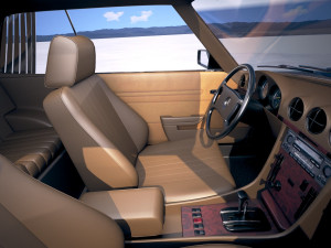 Mercedes-Benz SLC C107 1981 3D Model
