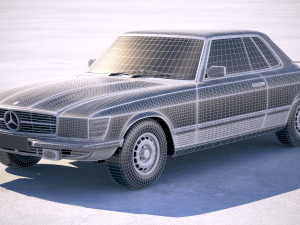 Mercedes-Benz SLC C107 1981 3D Model