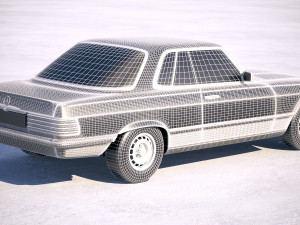 Mercedes-Benz SLC C107 1981 3D Model