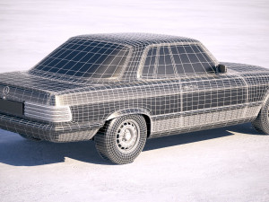 Mercedes-Benz SLC C107 1981 3D Model