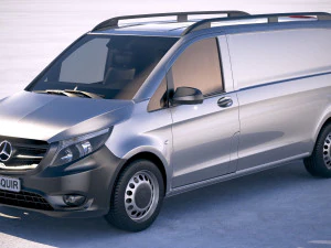 Mercedes-Benz Vito Longo 2018 Modelo 3D
