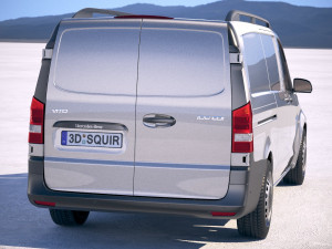 Mercedes-Benz Vito Long 2018 Model 3D