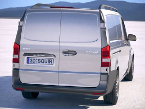 Mercedes-Benz Vito Long 2018 3D Model