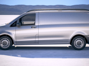 Mercedes-Benz Vito Long 2018 Model 3D