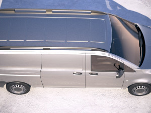 Mercedes-Benz Vito Long 2018 Model 3D