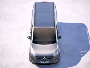 Mercedes-Benz Vito Long 2018 3D Model