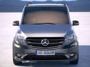 Mercedes-Benz Vito Long 2018 3D Model