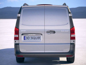 Mercedes-Benz Vito Long 2018 3D Model