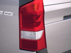 Mercedes-Benz Vito Long 2018 3D Model