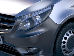 Mercedes-Benz Vito Short 2018 3D Модель