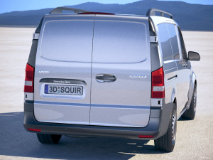 Mercedes-Benz Vito Short 2018 3D Модель