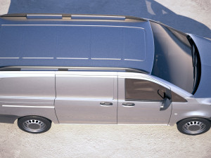 Mercedes-Benz Vito Short 2018 3D Модель
