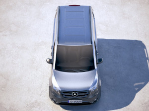 Mercedes-Benz Vito Short 2018 3D Модель