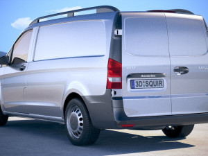 Mercedes-Benz Vito Short 2018 3D Модель