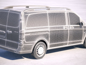 Mercedes-Benz Vito Short 2018 3D Модель