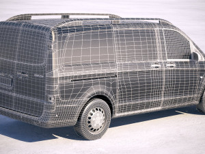 Mercedes-Benz Vito Short 2018 3D Модель