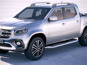 Mercedes-Benz X-class 2018 Model 3D