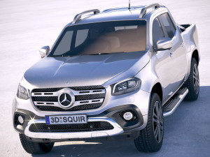 Mercedes-Benz X-class 2018 Model 3D