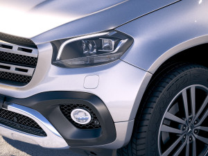 Mercedes-Benz X-class 2018 Model 3D