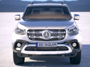 Mercedes-Benz X-class 2018 Model 3D