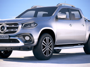 Mercedes-Benz X-class 2018 Model 3D