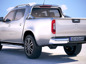 Mercedes-Benz X-class 2018 Model 3D