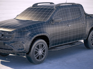 Mercedes-Benz X-class 2018 Model 3D