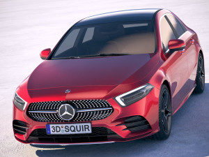Mercedes-Benz A-Class L Sedan CN 2019 3D-Modell