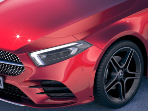 Mercedes-Benz A-Class L Sedan CN 2019 3D-Modell