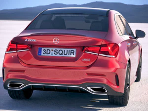 Mercedes-Benz A-Class L Sedan CN 2019 3D Model