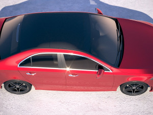 Mercedes-Benz A-Class L Sedan CN 2019 3D-Modell