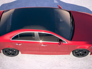 Mercedes-Benz A-Class L Sedan CN 2019 3D Model