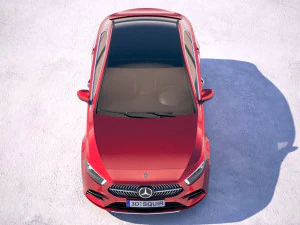 Mercedes-Benz A-Class L Sedan CN 2019 3D Model