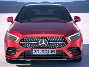 Mercedes-Benz A-Class L Sedan CN 2019 3D Model